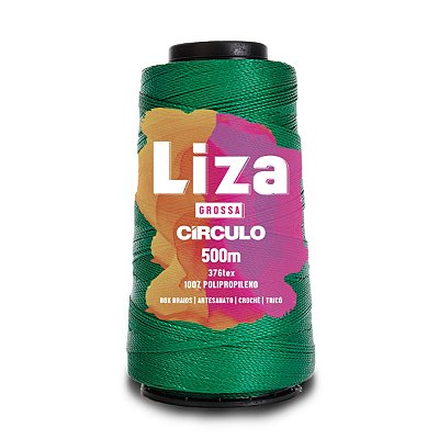 Linha Liza Grossa 500m - Verde Bandeira - Un