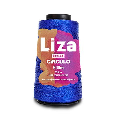 Linha Liza Grossa 500m - Azul Bic - Un
