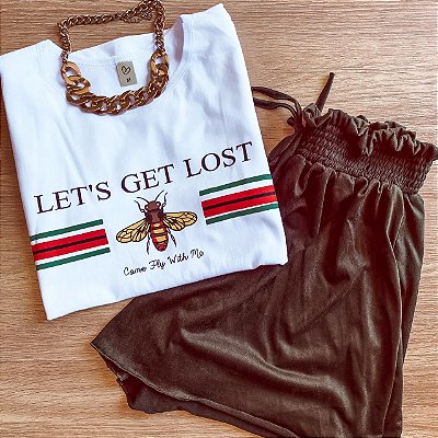 T-shirt LET'S GET LOST