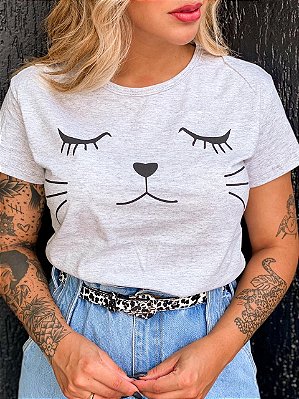 T-shirt Gatinho