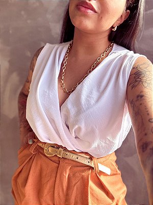 Blusa Transpassada DUNAS