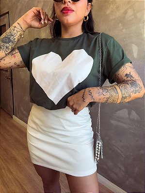 T-shirt Max Heart Verde Palma