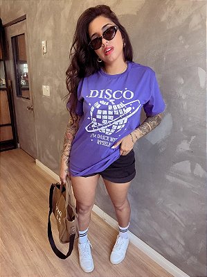 T-shirt Max Disco Uva