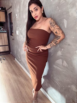 Vestido Midi Tomara Que Caia Moni