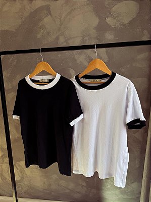 T-shirt ribana bicolor