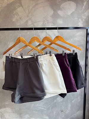 Short Alfaiataria Barra Italiana