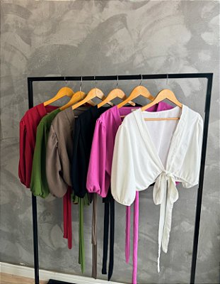 Blusa Transpasse Airflow
