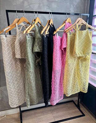 Conjunto Tricô Jasmine