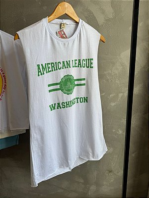 REGATAO DECOTE TORCIDO AMERICAN LEAGUE