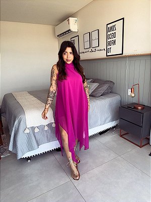 Vestido assimetrico LAILA