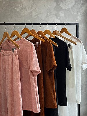 Conjunto t-shirt e calça PREPPY