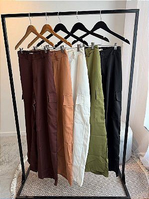 CALÇA CARGO ALFAIATARIA