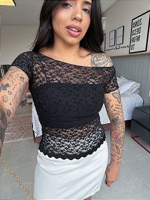 BLUSA DE RENDA FLORENCE