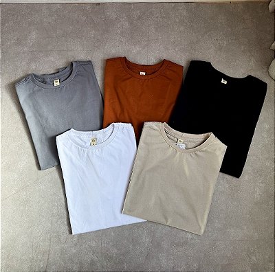 T-SHIRT GOLA O BASIC PREMIUM