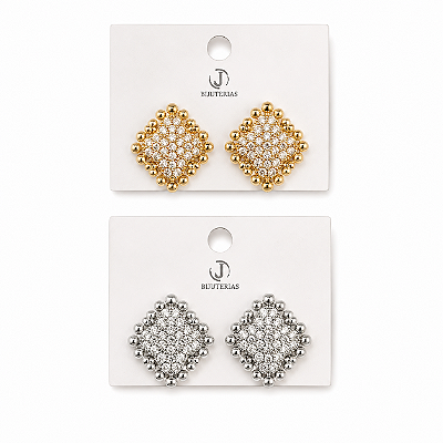 BRINCO FLOR STRASS COM PEROLA