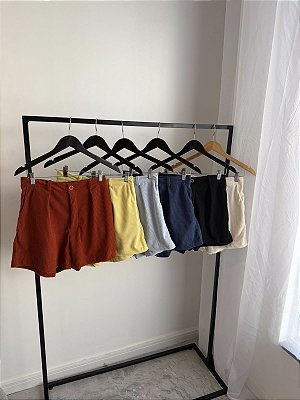 SHORT COTELÊ ALFAIATARIA