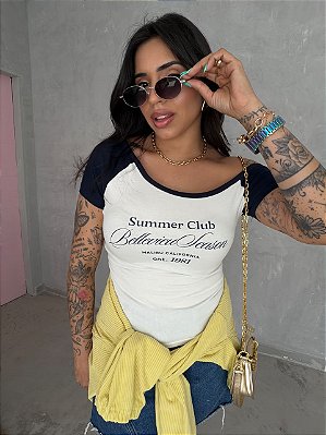 T-SHIRT RAGLAM SUMMER CLUB