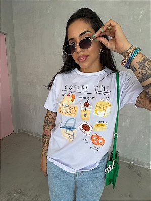 T-SHIRT COFFEE TIME
