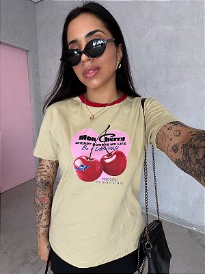 T-SHIRT MON CHERRY