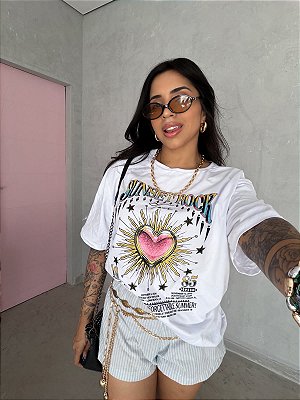 T-SHIRT OVER SUNSET ROCK