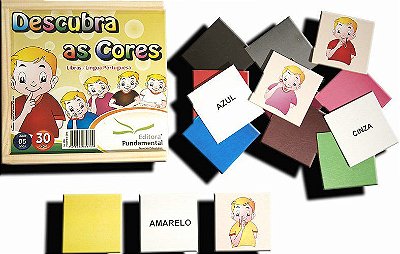 Descubra as cores em Libras
