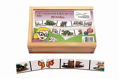 Dominó Educativo Metades - 28 peças
