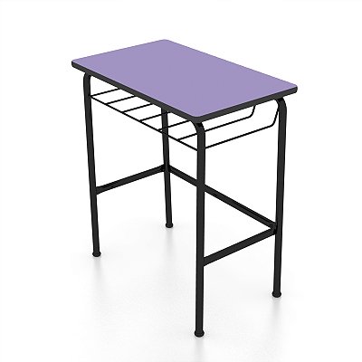 Carteira Escolar Adulta Tubo 7/8 com Gradil