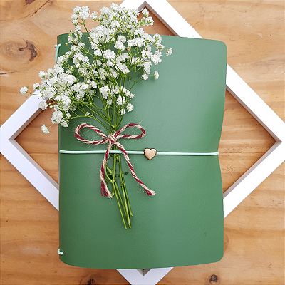 Capa Midori - Traveler's Notebook Verde
