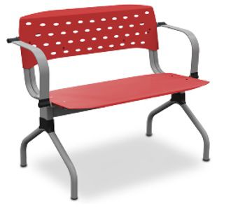  Cadeira Fixa Obeso 35010 1L - Extra (250 Kg) - c/ Braço 