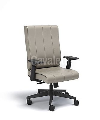 Cadeira Diretor Giratoria Essence - Syncron - Base Nylon, Braços 4D - Cavaletti 20502