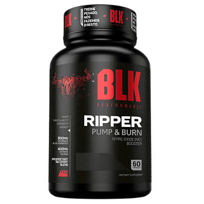 Emagrecedor Ripper Pump&Burn 60 Caps - BLK Performance
