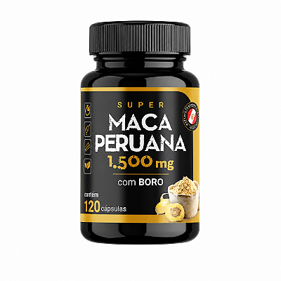 Super Maca Peruana com Boro 120 Caps
