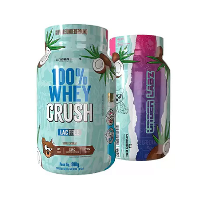 100% Whey Crush Zero Lactose 900g - Under Labz