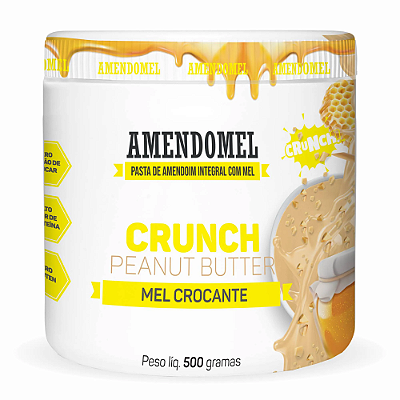 Pasta de Amendoim 500g - Amendomel