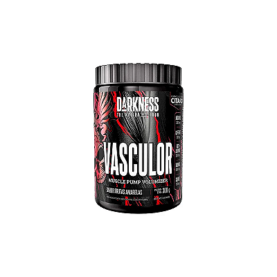 Vasculor Darkness 300g - Pré Treino com Vasodilatador
