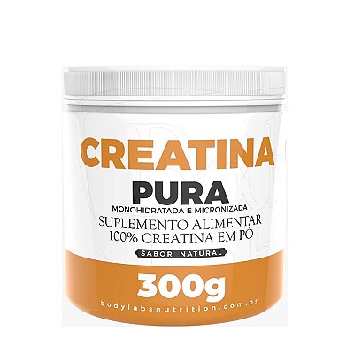 Creatina Pura 300g - Body Labs Nutrition