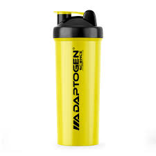 Coqueteleira Amarela 600ml - Adaptogen
