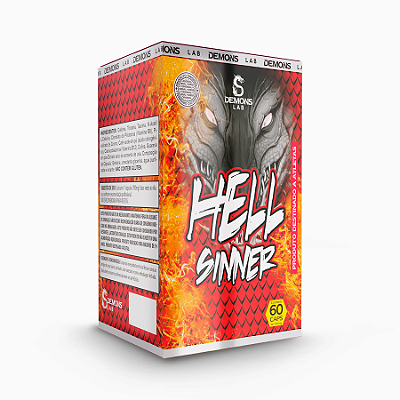 Hell Sinner Termogênico 60 Caps - Demons Lab