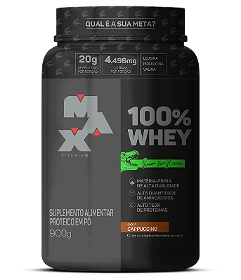 100% Whey Dino 900g - Max Titanium