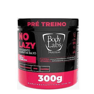 Pré Treino NO LAZY Body Labs - 300g