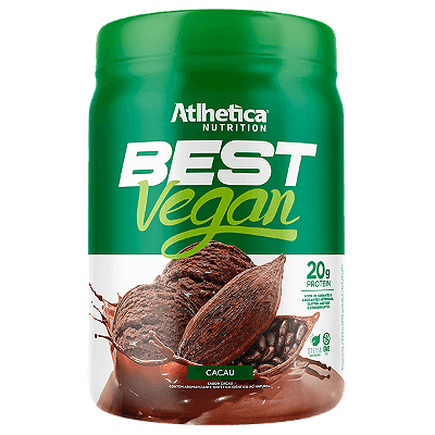 Best Vegan Protein (Pote 500g) - Atlhetica Nutrition