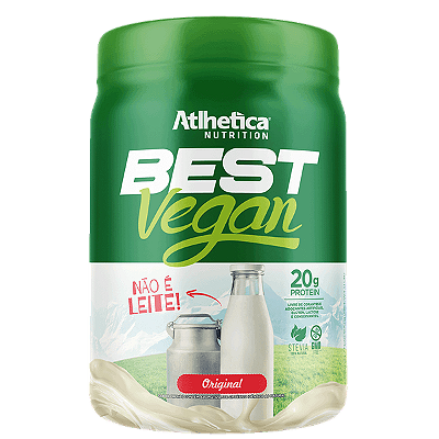 Best Vegan Protein (Pote 500g) - Atlhetica Nutrition