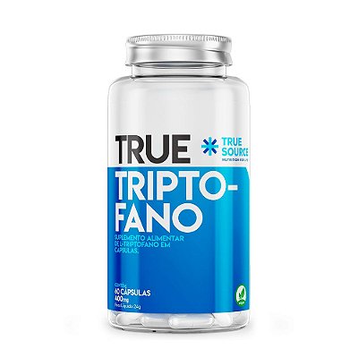 Triptofano 60 Cápsulas - True Source