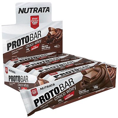 Caixa ProtoBar (8 unidades) - NUTRATA