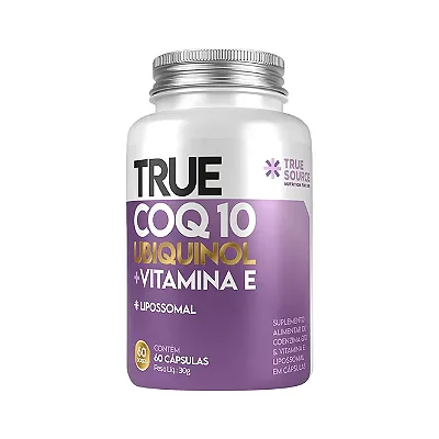 True CoQ10 Ubiquinol 60 Cápsulas - True Source