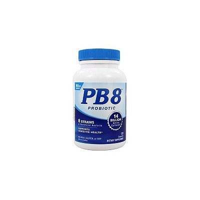 PB8 Probiótico Acidófilo 120 Cápsulas - Nutrition Now