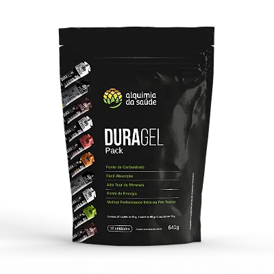 Duragel Pack 10 Sachês -Alquimia da Saúde