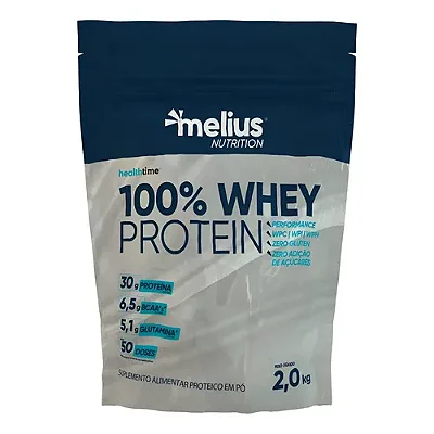 100% Whey Protein 2kg Health Time - Melius Nutrition