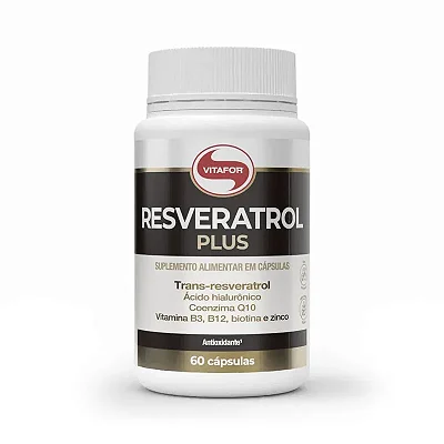 Resveratrol Plus 60 Cápsulas - Vitafor