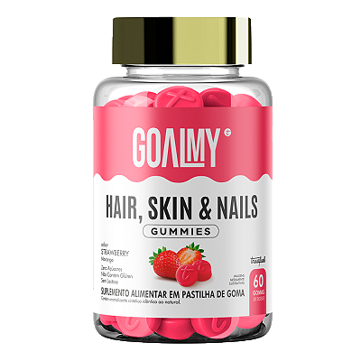 Goalmy Hair Skin e Nails 60 Gummies - Trustfuel